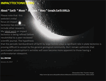 Tablet Screenshot of impacttectonics.org